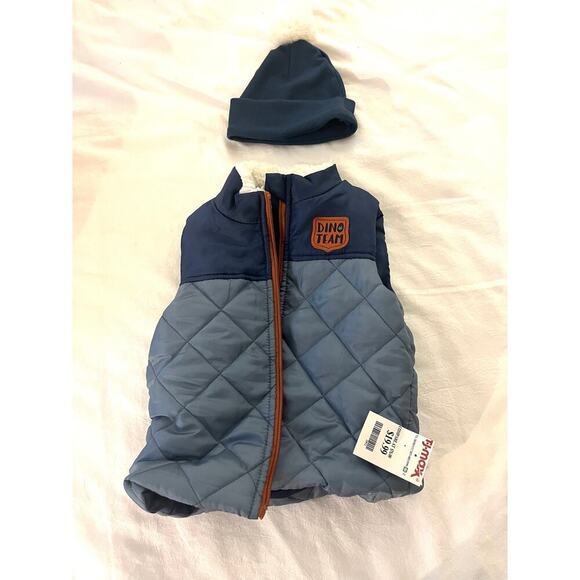 max & Marcus Other - Waterproof Winter Vest & Matching Hat, 3T NWT